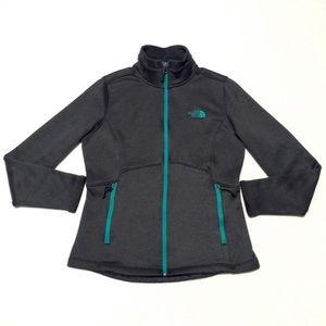 The North Face soft shell full zip jacket